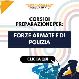 Corsi per Forze Armate e Polizia Corsi per Forze Armate e Polizia