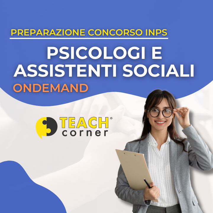 Corso per INPS Aree Psicologiche e Sociali Ondemand